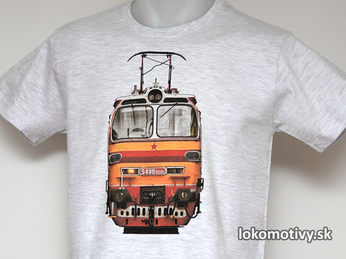 Tričko s lokomotívou Laminatka S499.0001