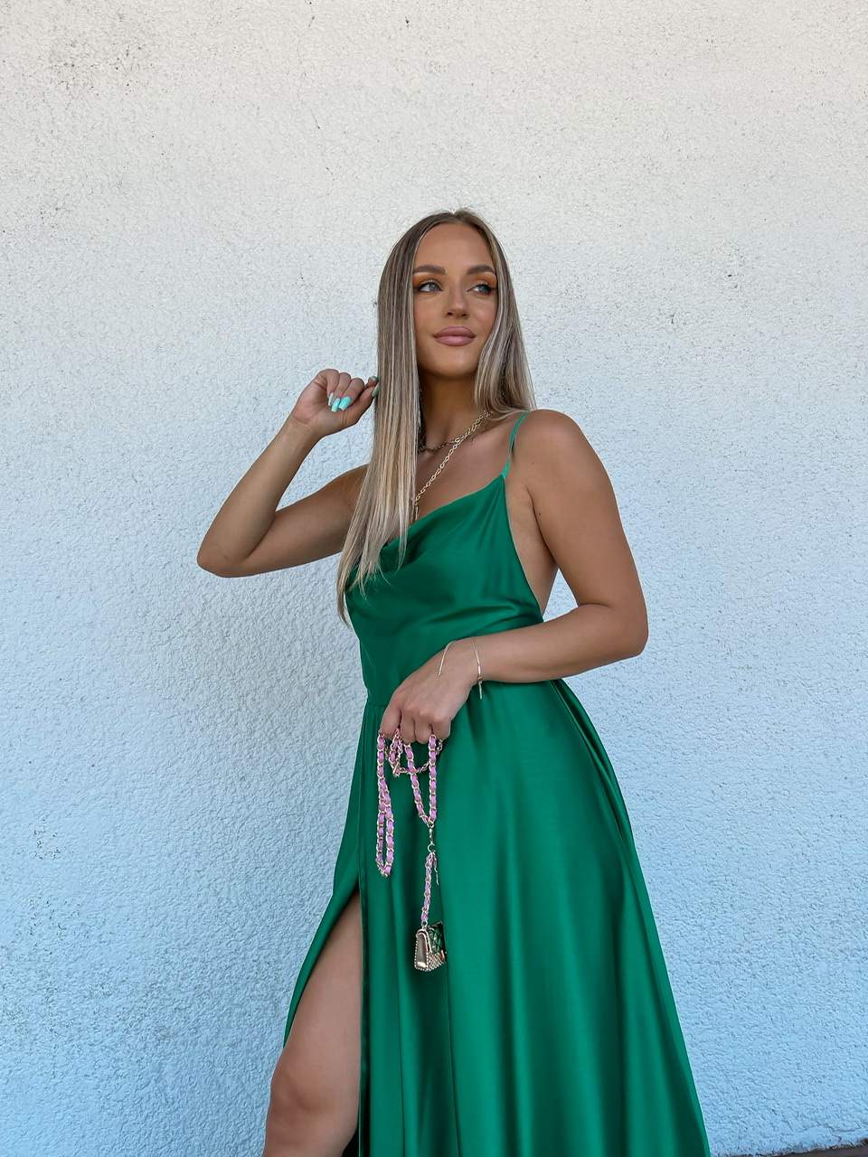 Zelené šaty NAMIA