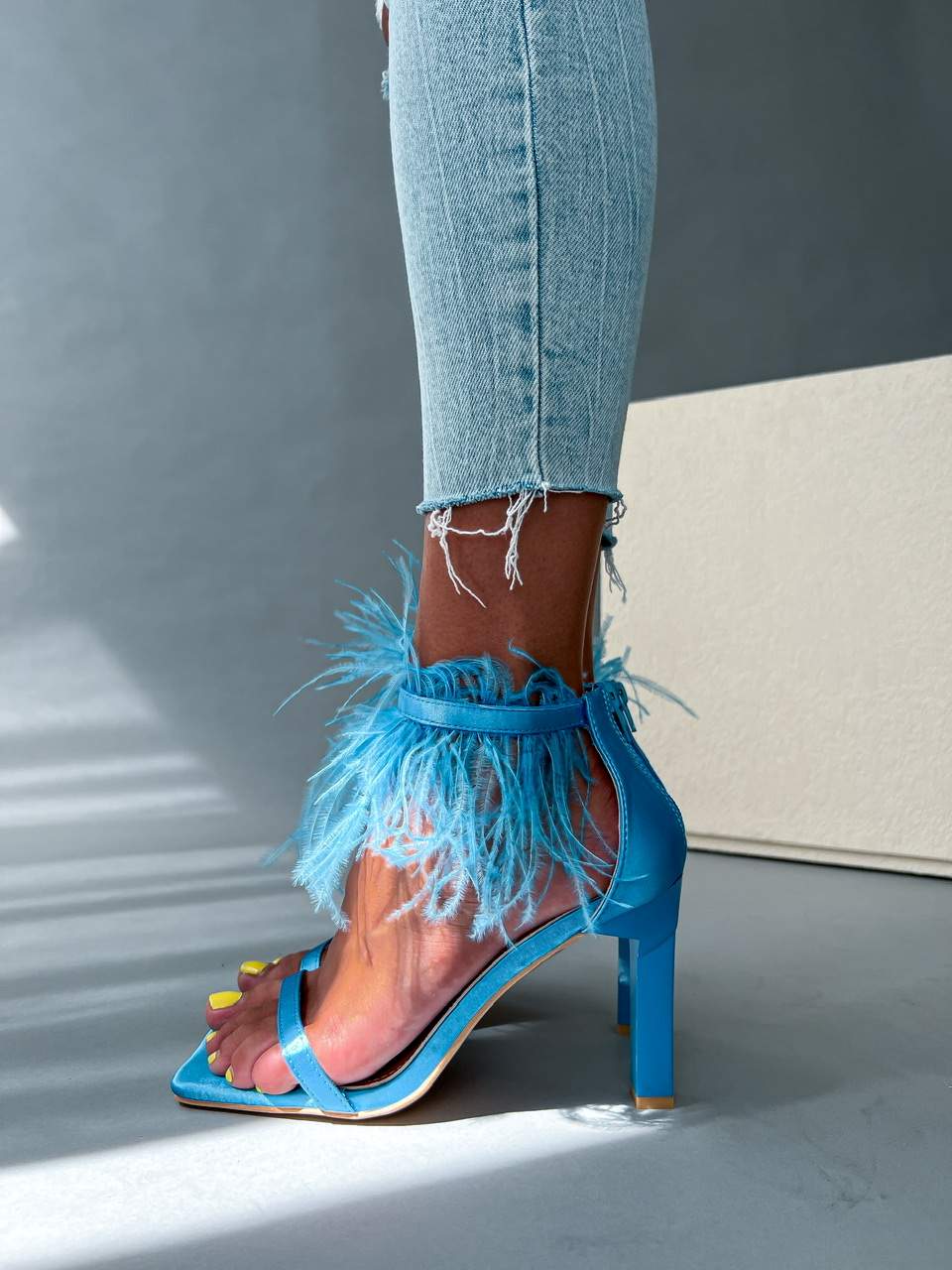 Modré sandále BLOZZ