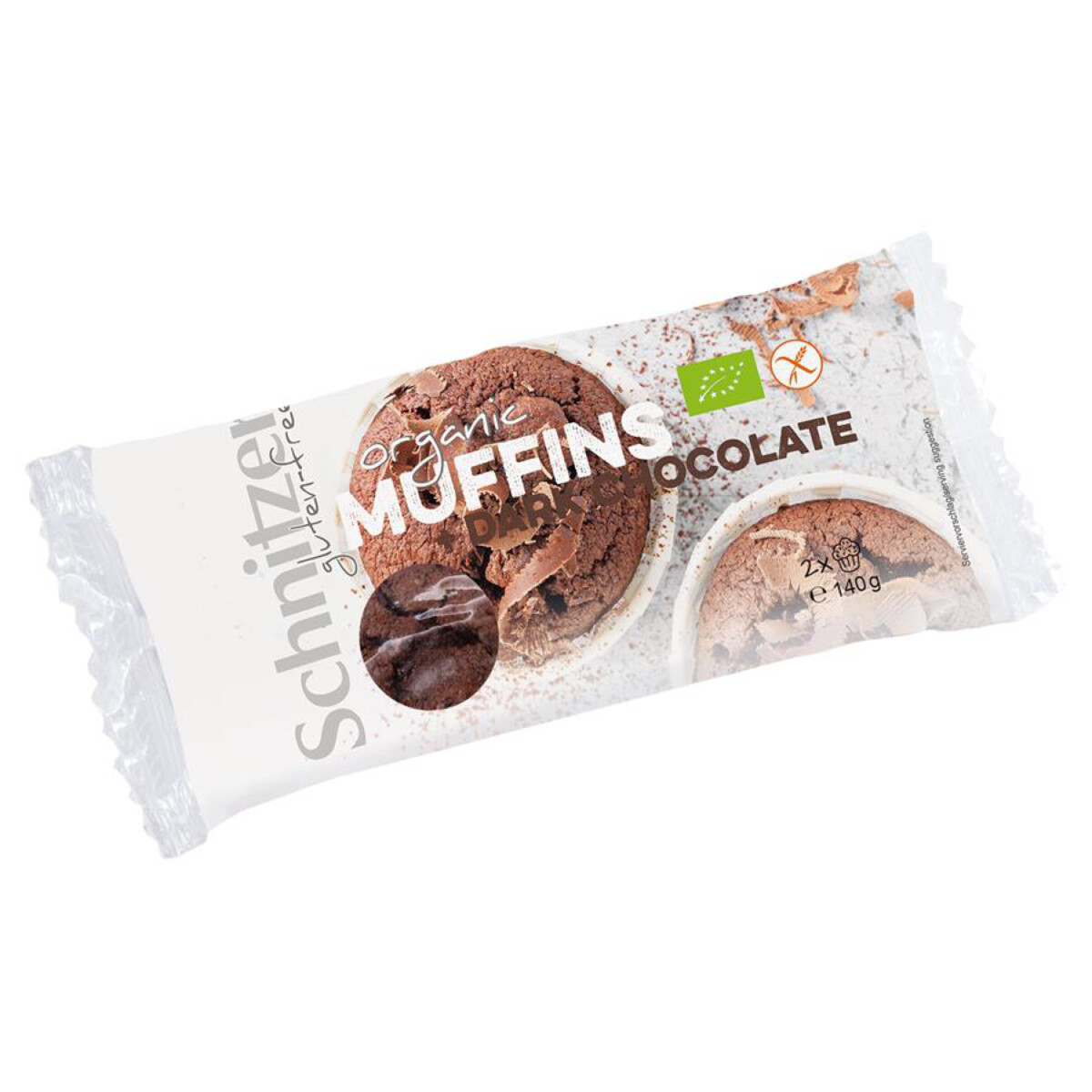 BIO Muffin čokoládový, BEZLEPKOVÝ, 2x70g