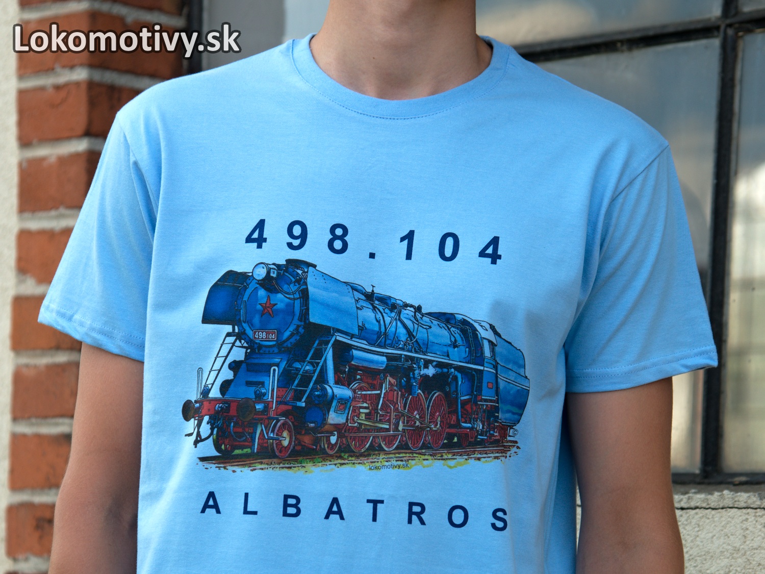 Tričko s lokomotívou Albatros