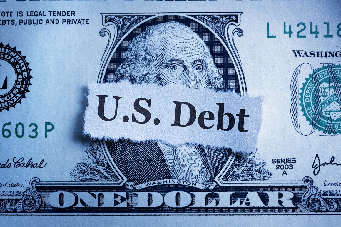 Celkový dlh USA aktuálne prevyšuje spoločné HDP Číny, Japonska, Nemecka a Spojeného kráľovstva