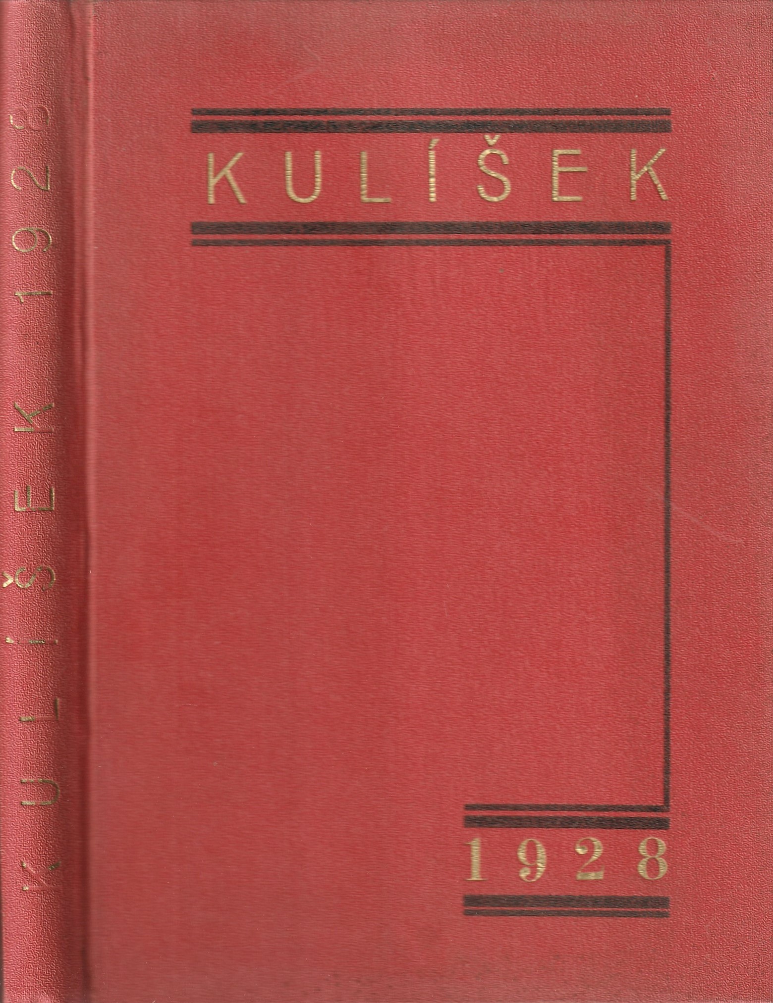 Kulíšek - Komplet zviazaný ročník 1928 /26. čísiel/