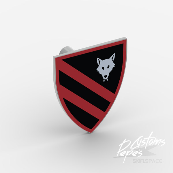 Shield triangular 2 - Wolfpack