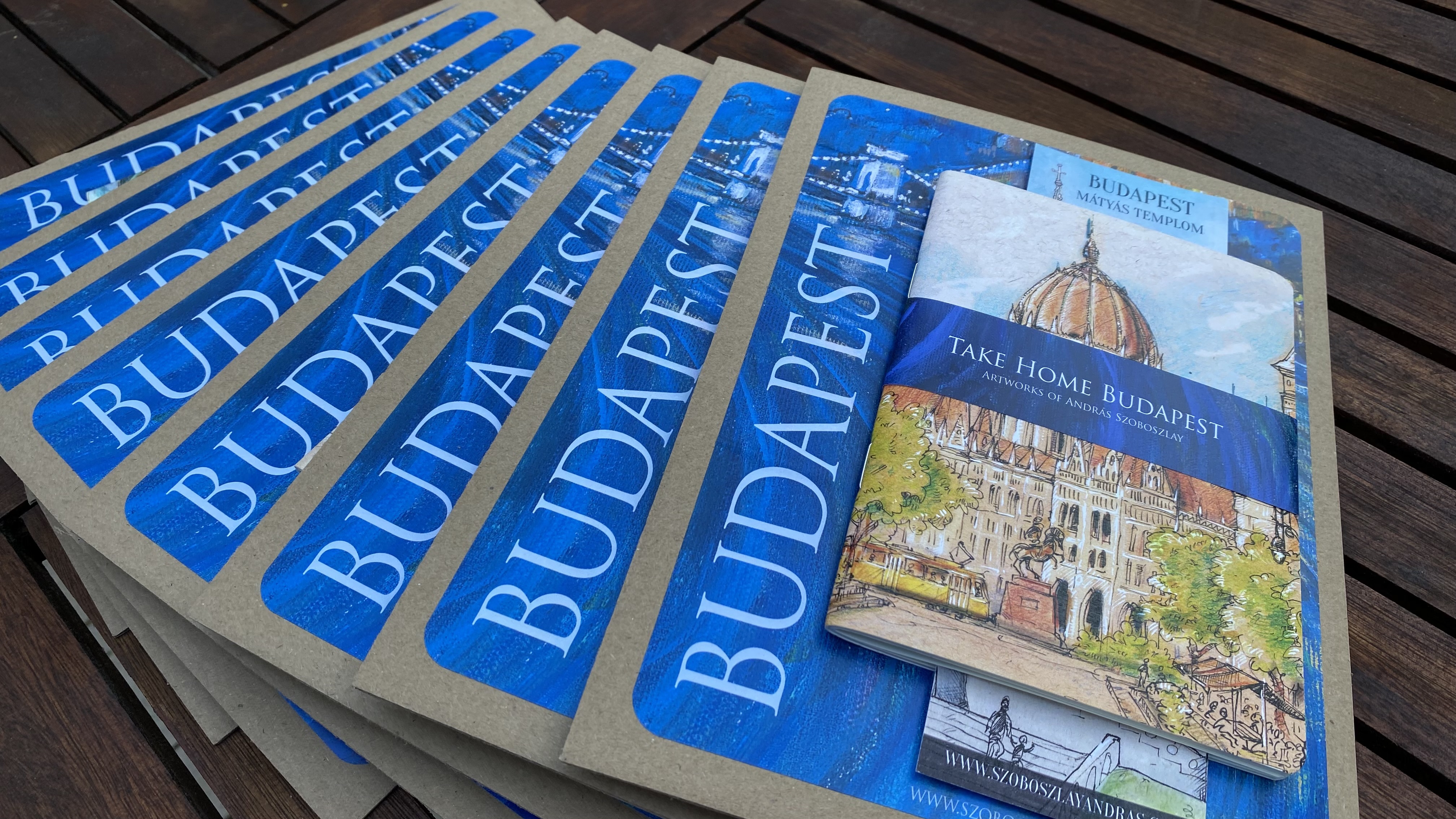 Vidd haza Budapestet csomag A - füzet könyvjelző