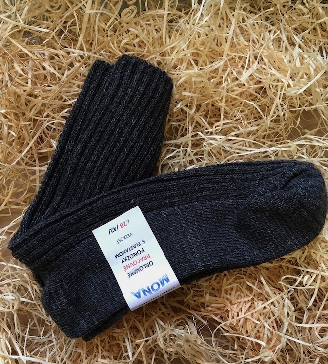 Pracovné ponožky - tmavo šedé