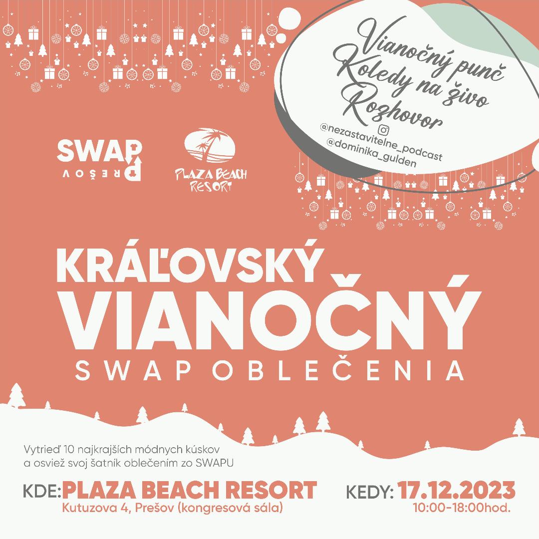 Vianočný Swap Prešov Plaza Beach