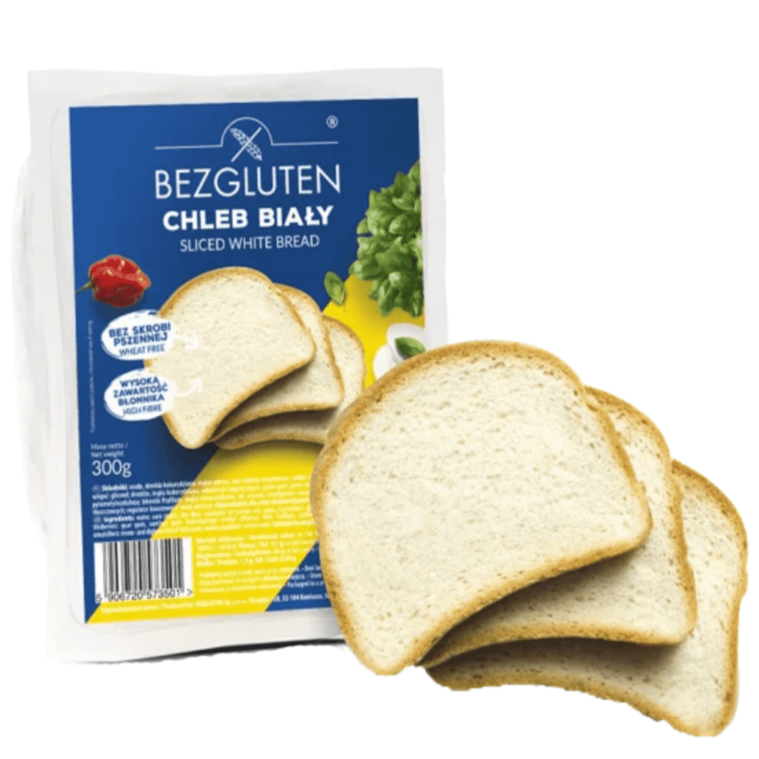 Chlieb biely bez lepku, vegan (300g)