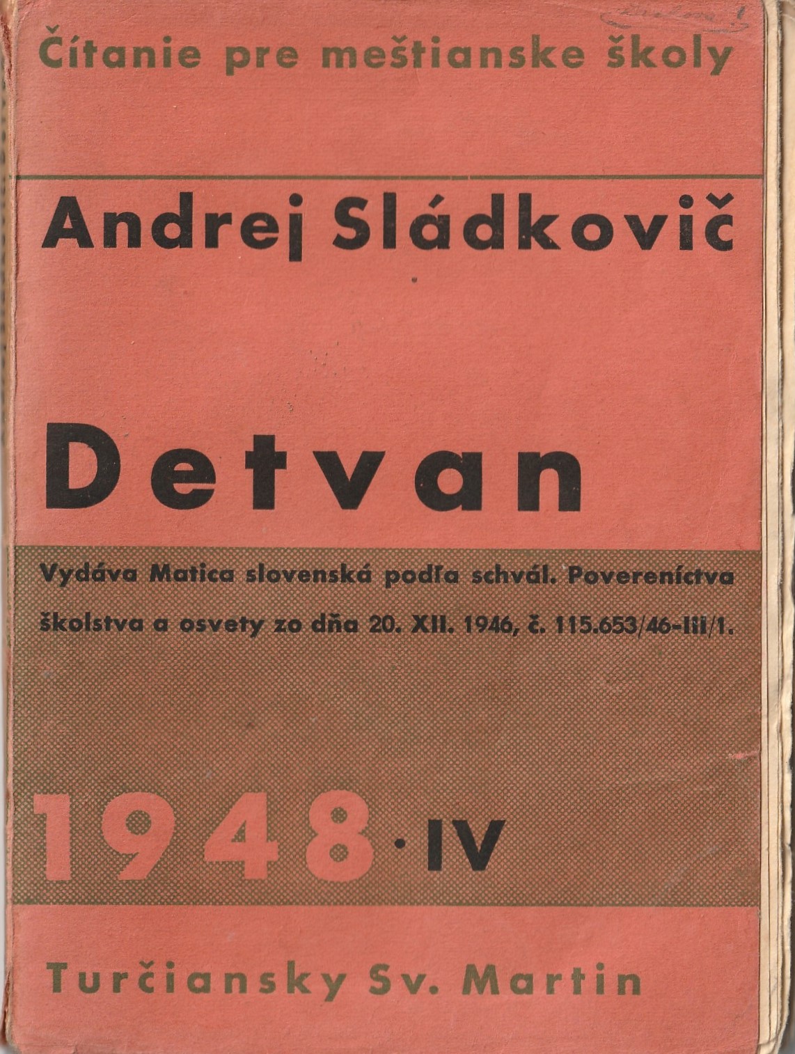 Sládkovič Andrej - Detvan