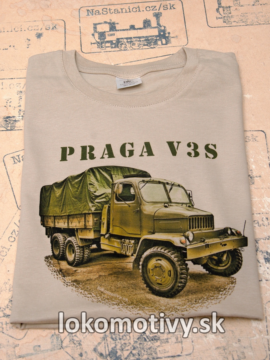 Tričko s legendou Praga V3S