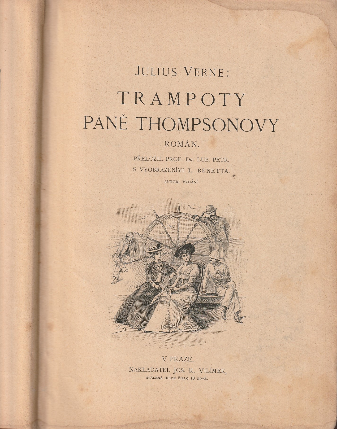 Verne Jules - Trampoty paně Thompsonovy