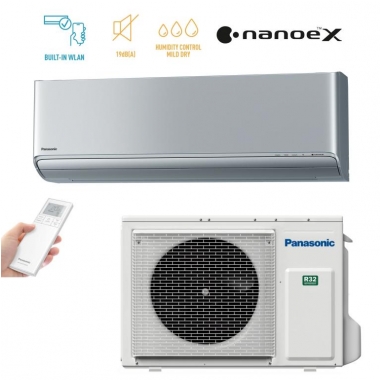 Nastenná klimatizácia Panasonic Etherea s invertorom strieborná KIT-XZ35-VKE 3,5 kW (od 20-40m2)