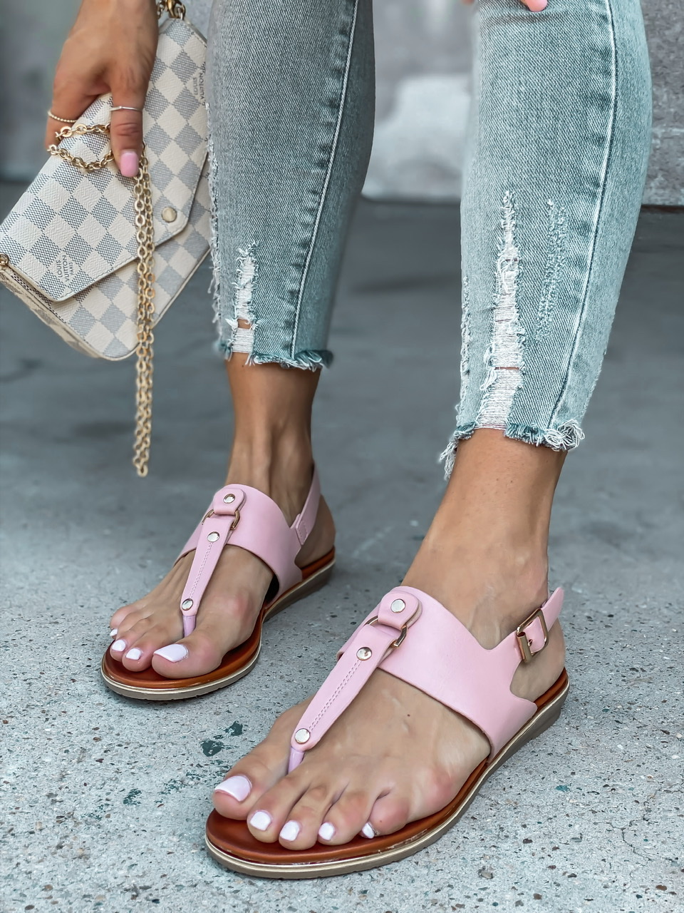 Sandálky Maxell pink
