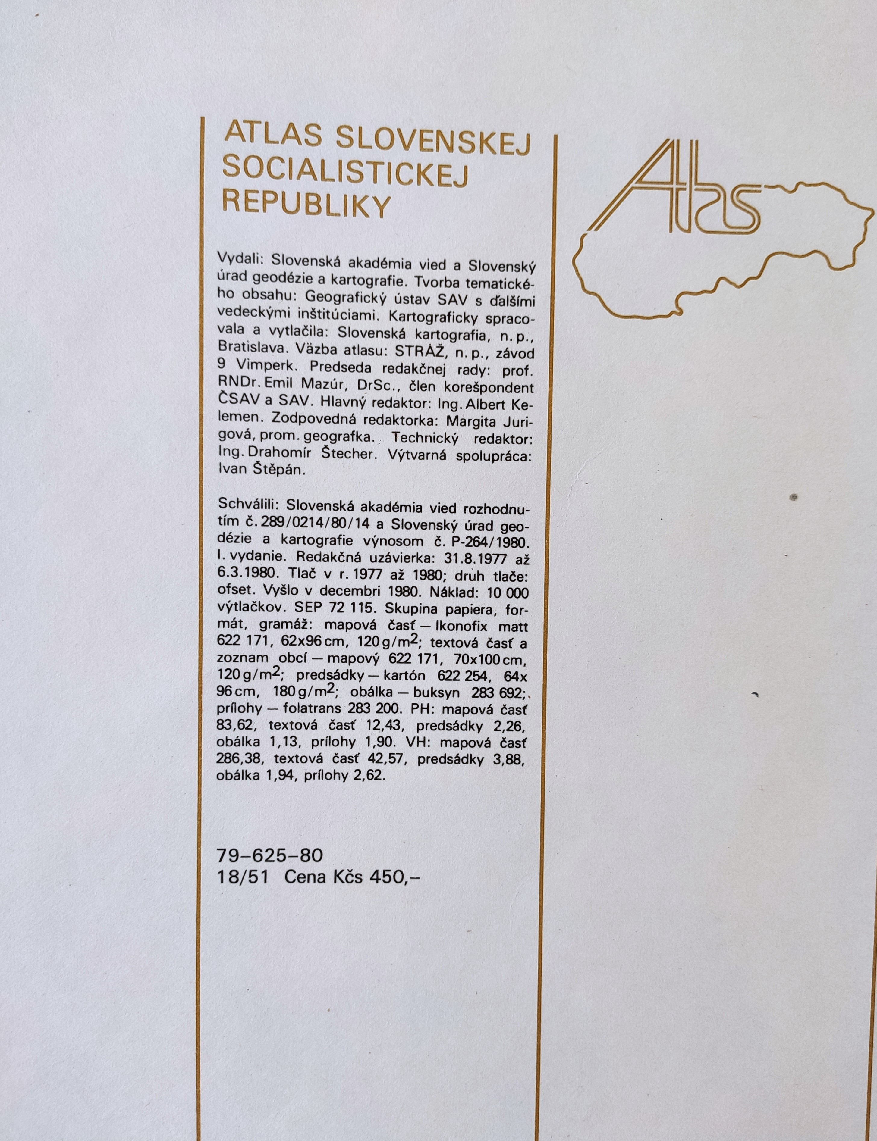 Atlas Slovenskej socialistickej republiky