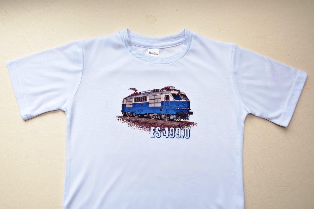 Detské tričko s lokomotívou Gorila