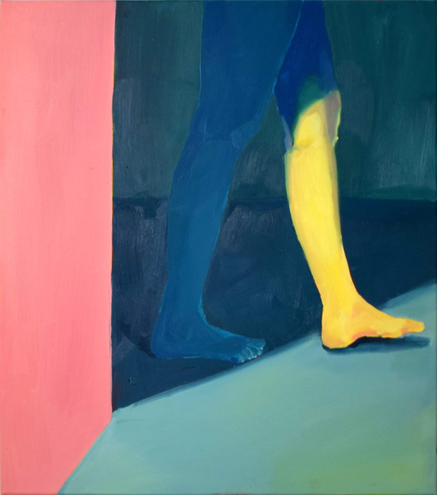 acryl and oil on canvas, 70 x 80 cm, 2020