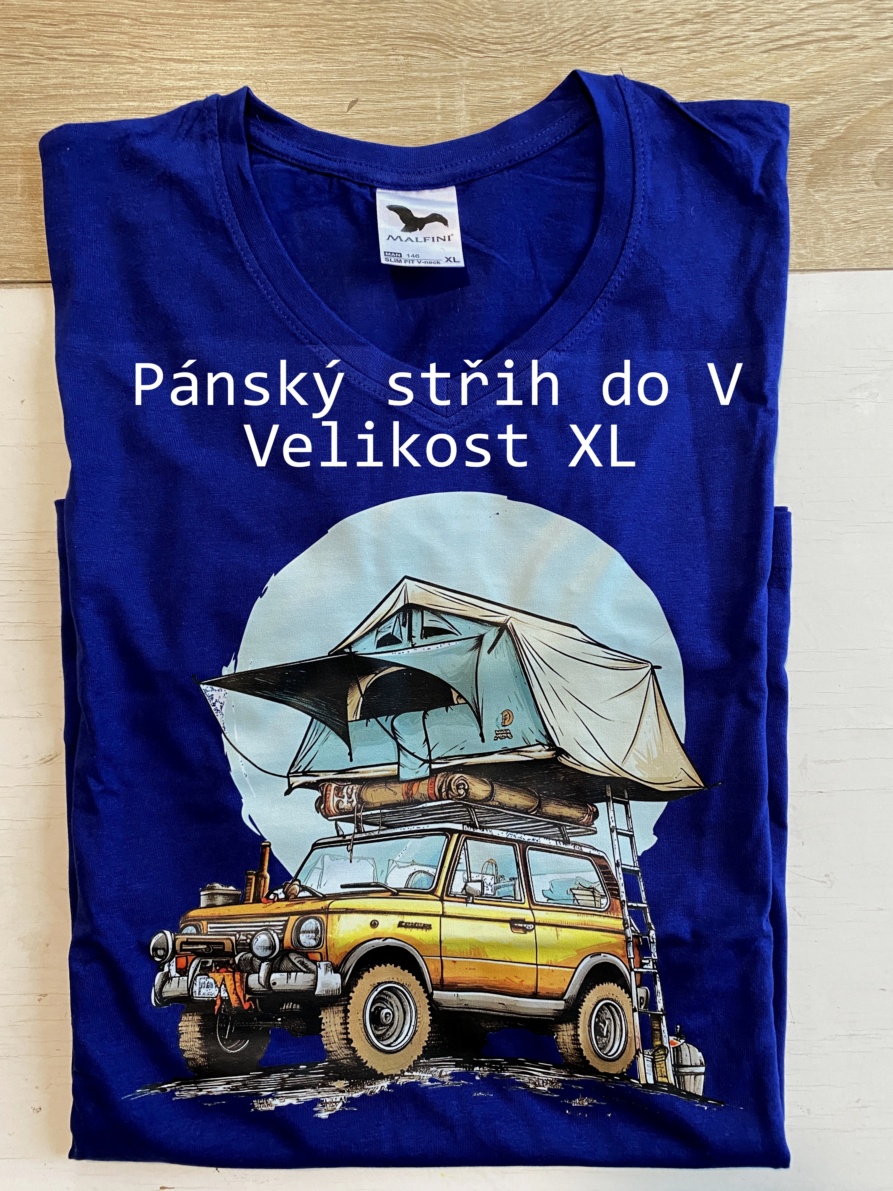 Pánské tričko V-neck