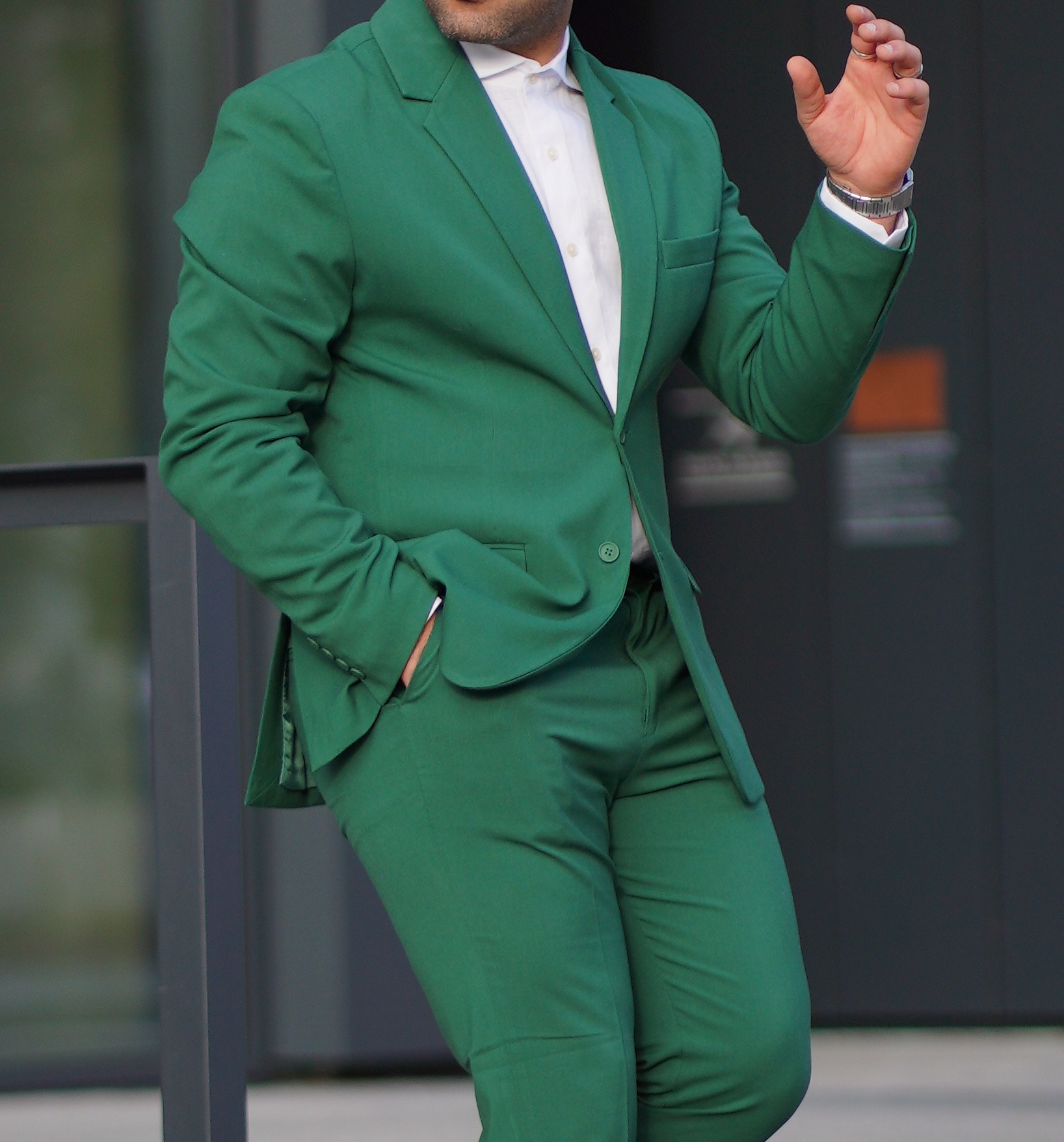 Suit Jacket - Light Green