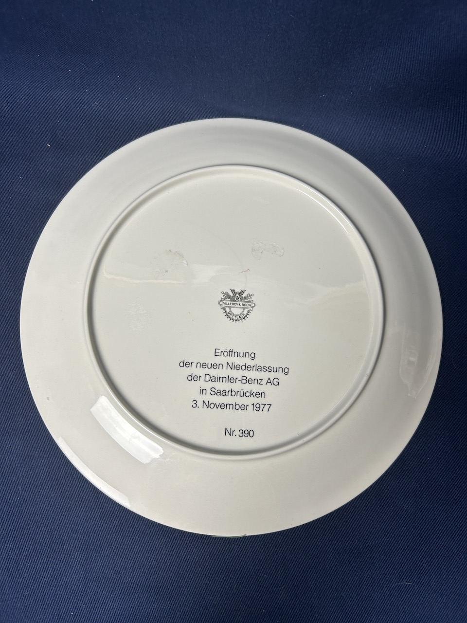 Tanier  dekoračný /Plate Villeroy&Boch Mercedes Benz