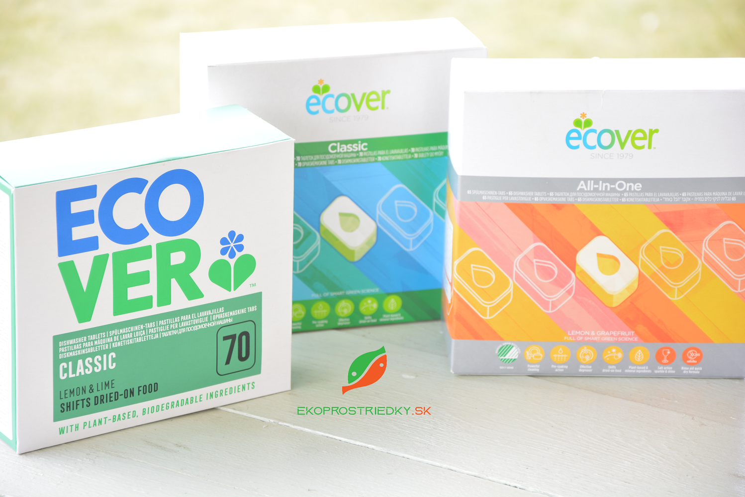 Tablety do umývačky riadu Ecover classic, 70 tabliet