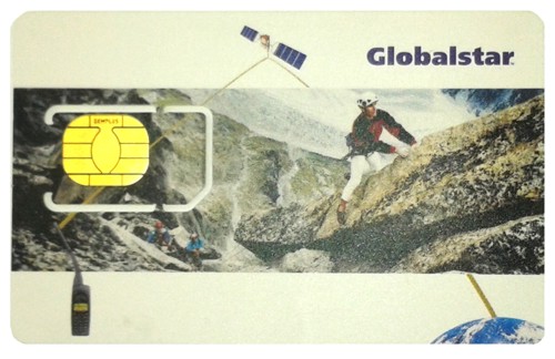 Globalstar SIM card - Orbit 1700 Unlimited Plan