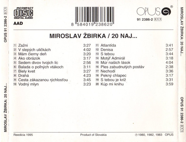 Miroslav Žbirka - 20 Naj...