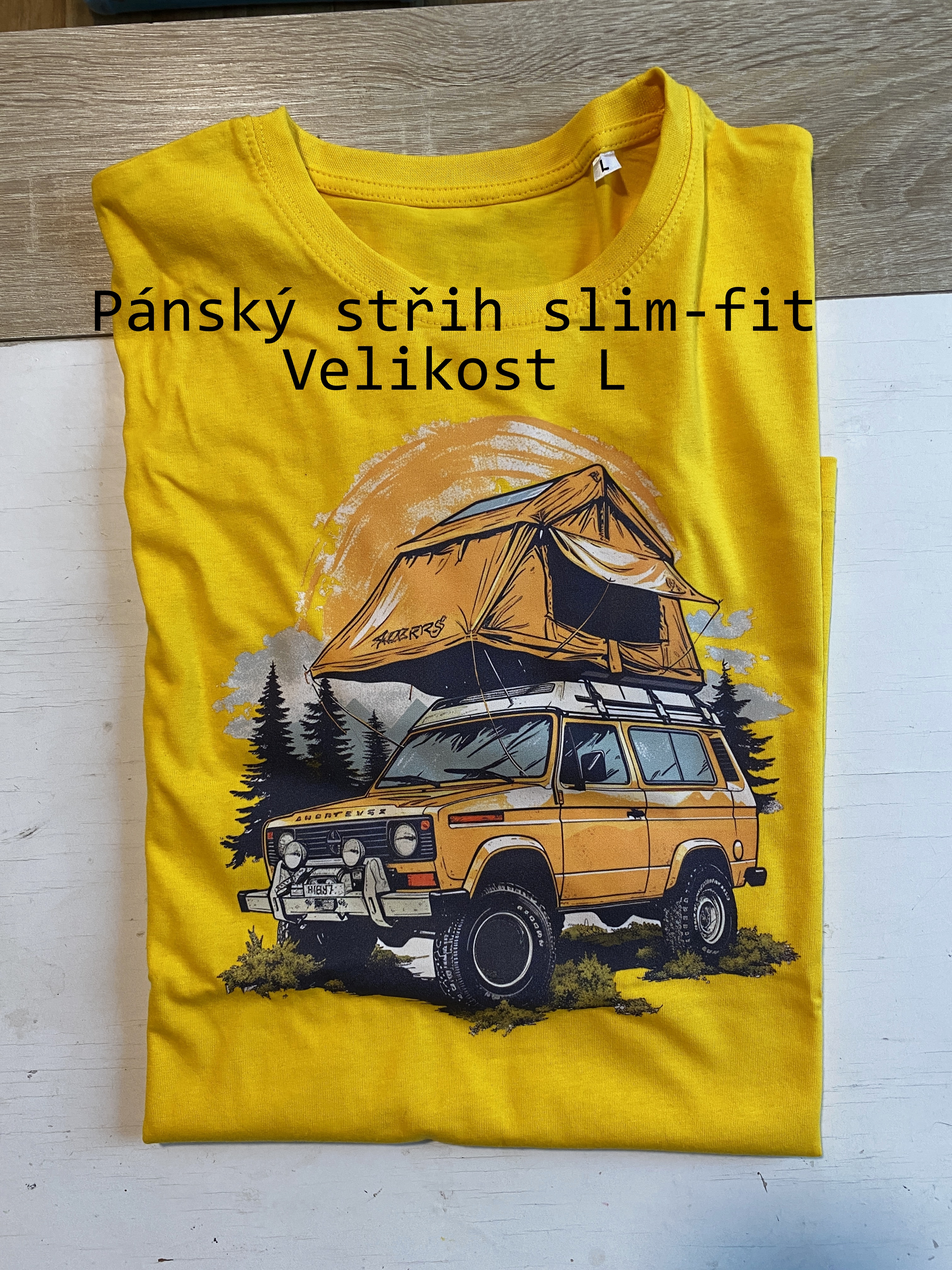 Pánské tričko slim-fit