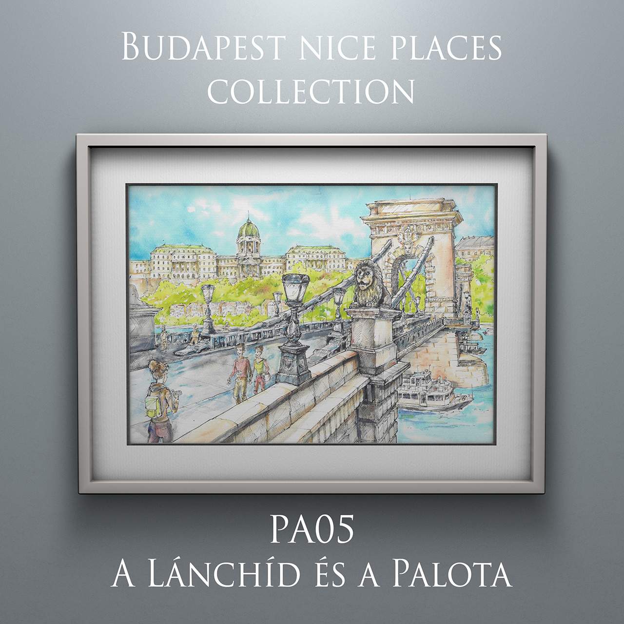 Budapest Nice place collection - muveszi nyomatok -art prints