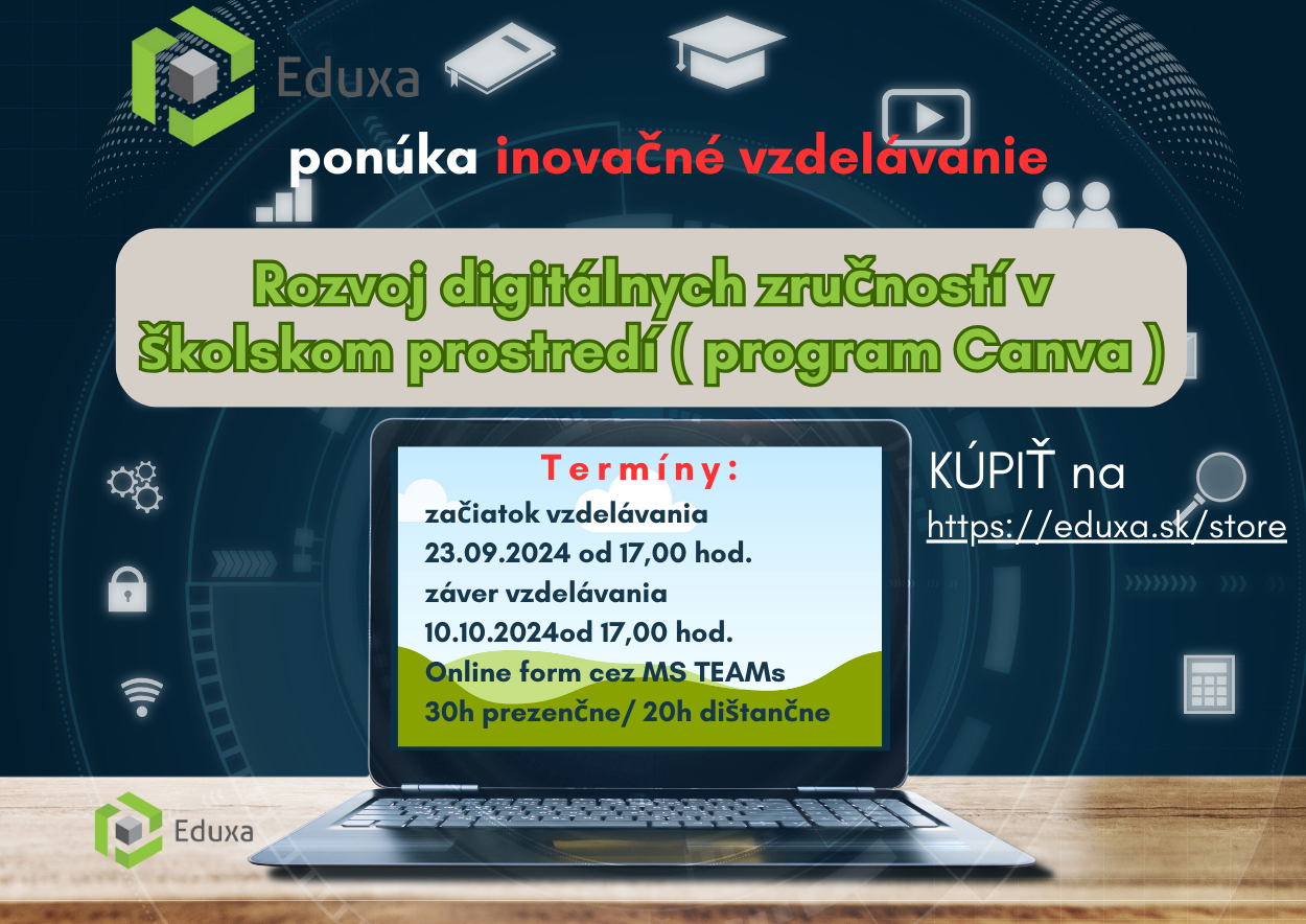 Rozvoj digitálnych zručností v školskom prostredí ( program Canva )