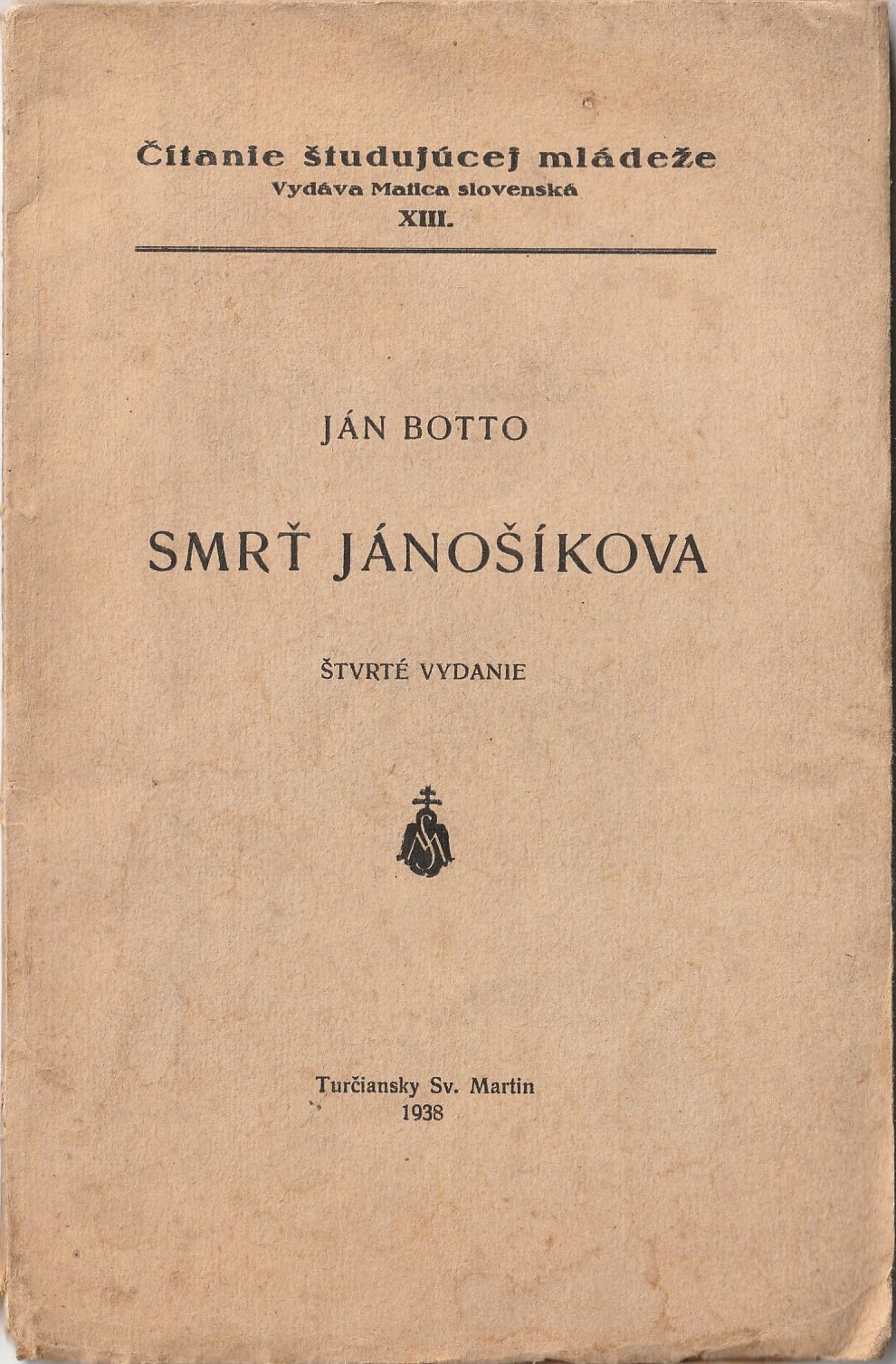 Botto Ján - Smrť Jánošíkova