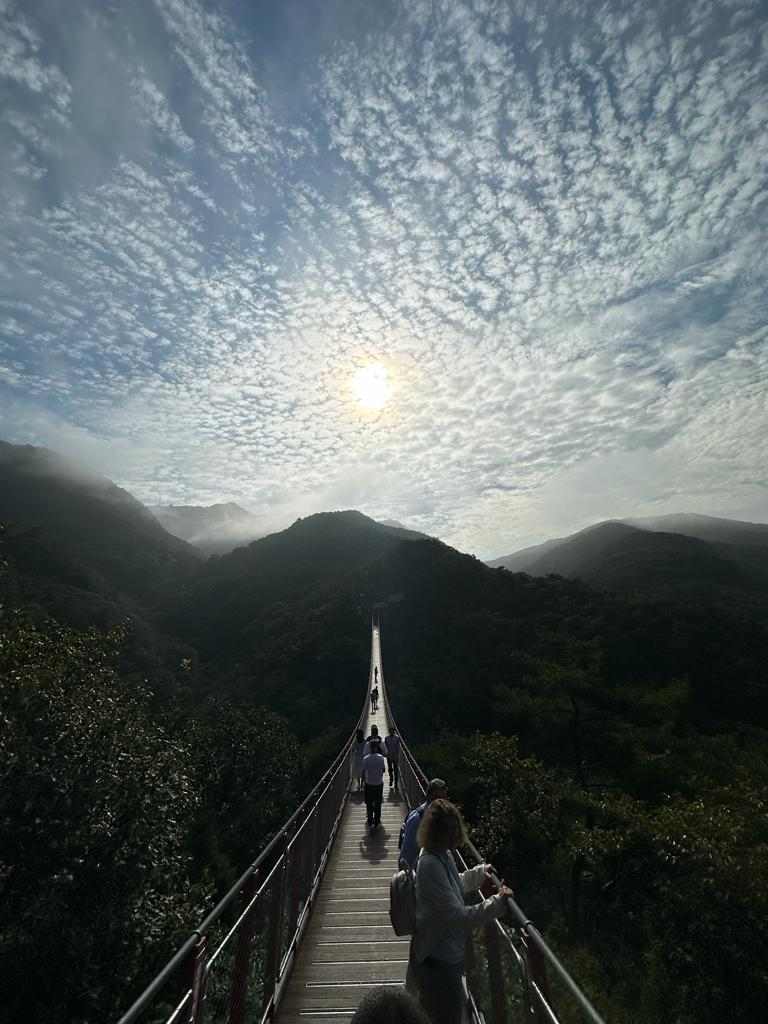 Gamaksan Suspension Bridge cestovanie cestovatelske ciele juzna korea busan soul kam ist co vidiet kde ist pozriet zaujimavosti miesta pamiatky dmz