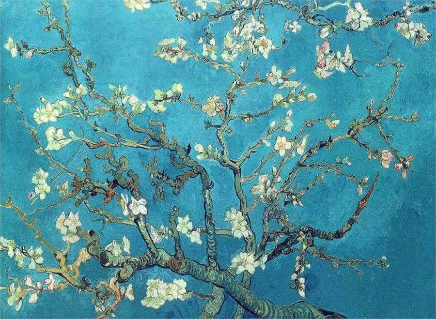 Kurz maľovania - Vincent van Gogh - Kvety mandľovníka