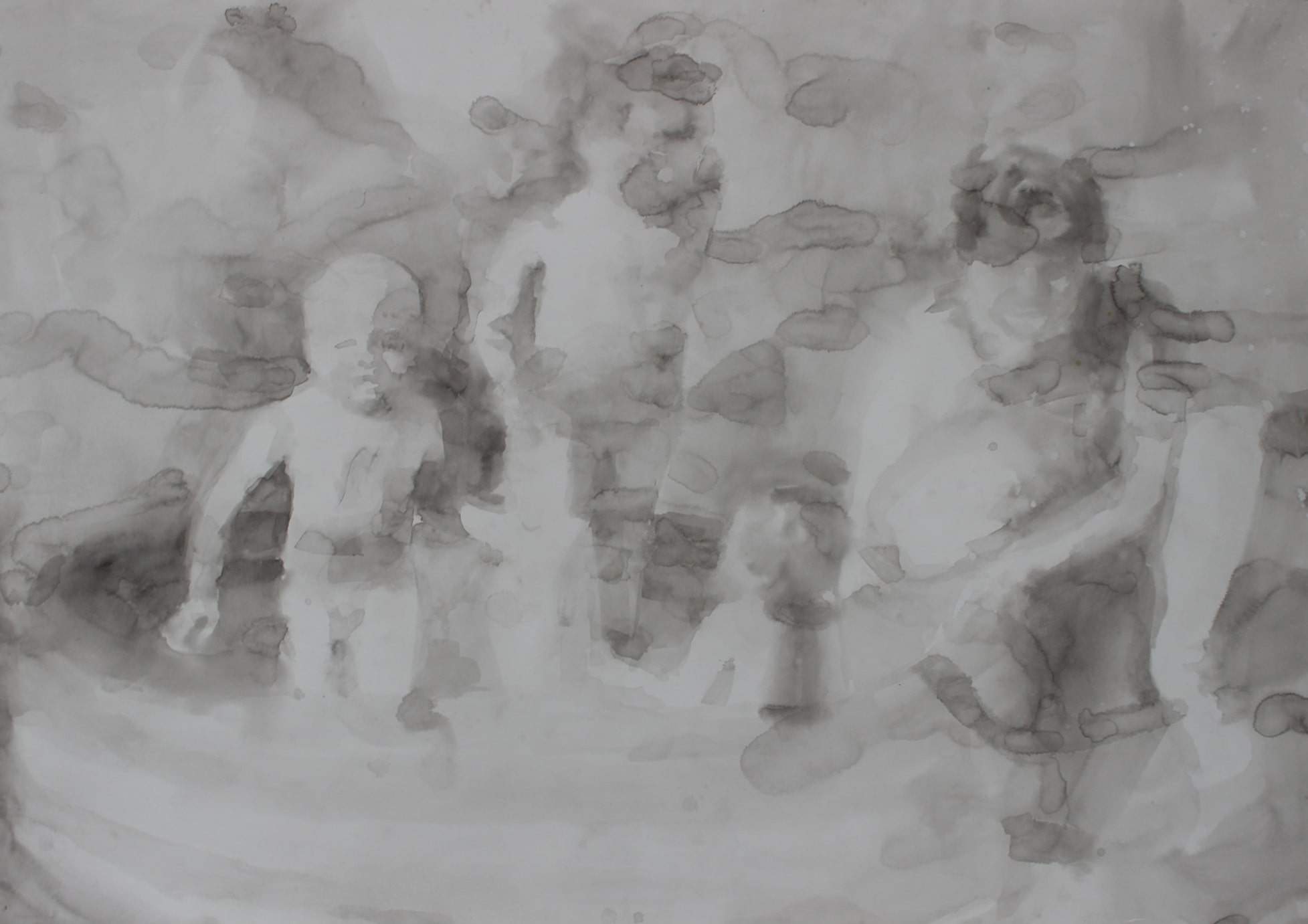 ink on paper, 180 x 140 cm, 2019