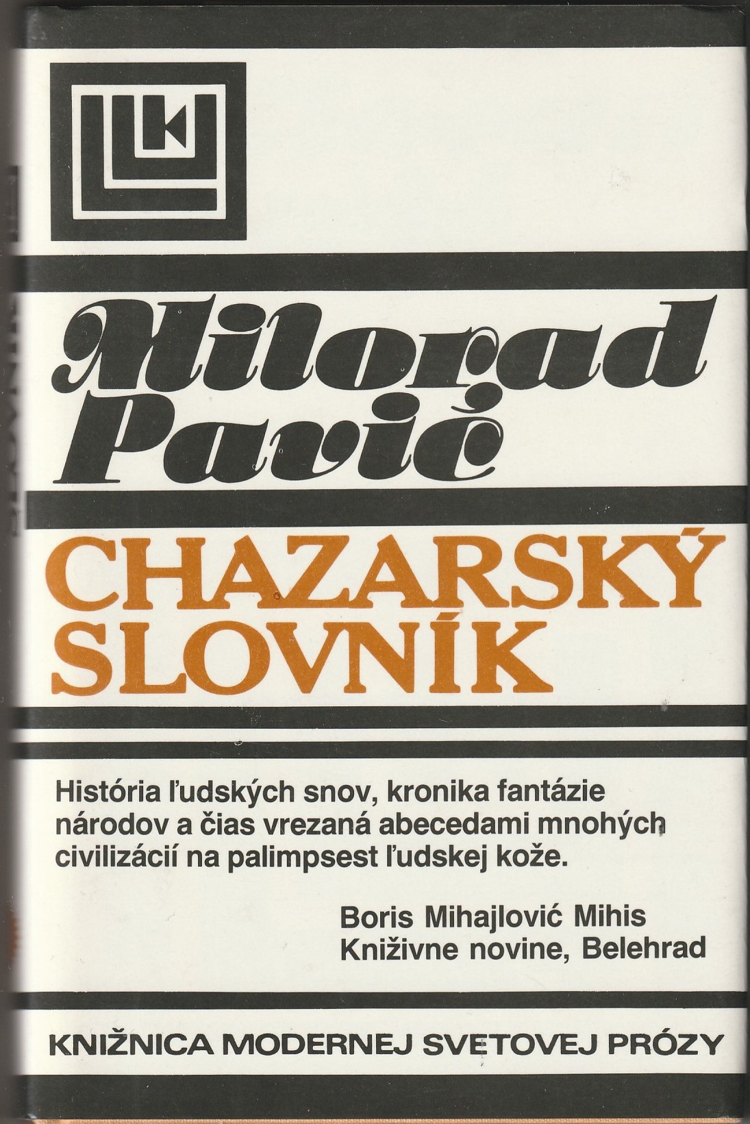 Pavič Milorad - Chazarský slovník