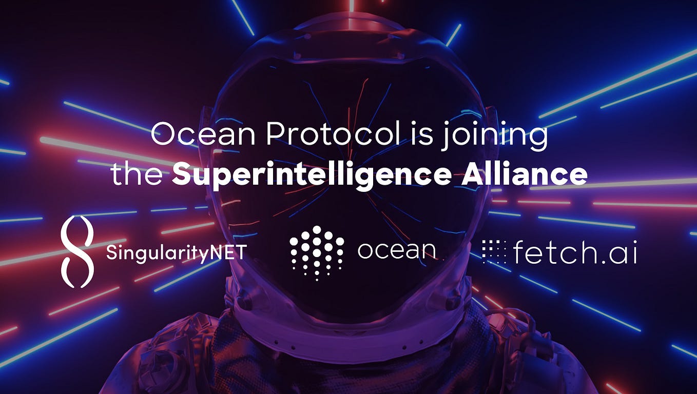 Aliancia umelej superinteligencie - Fetch.ai, Ocean Protocol a SingularityNET