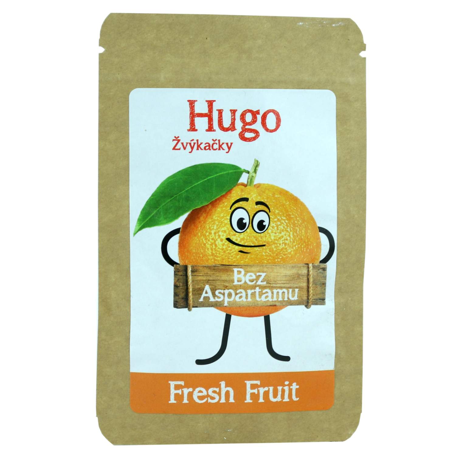 Hugo žuvačky - ovocie (9g, 45g)