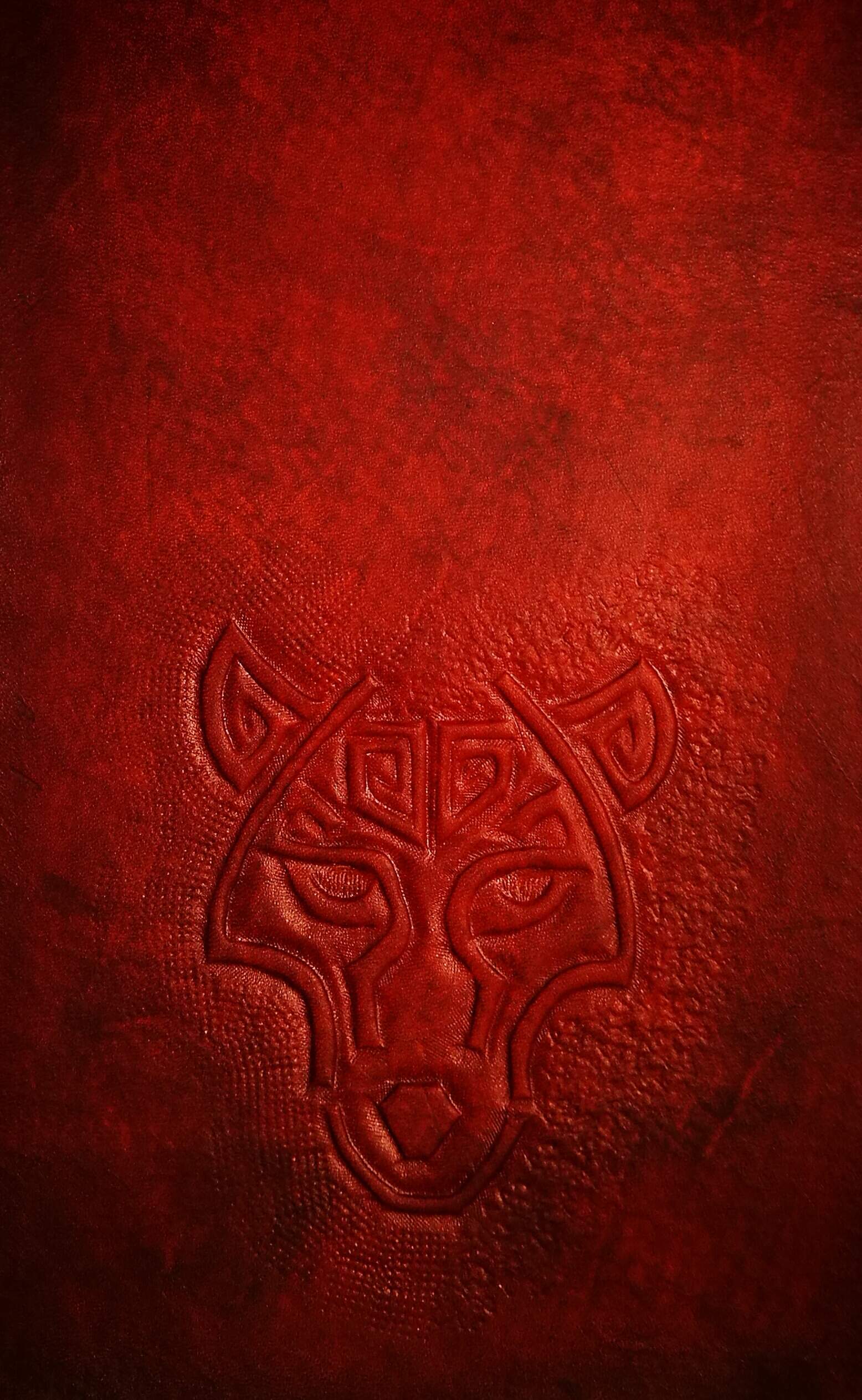leather carving ,  bag
