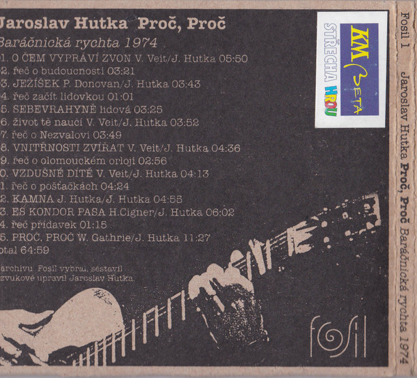 Hutka Jaroslav – Proč, Proč - Baráčnická Rychta 1974