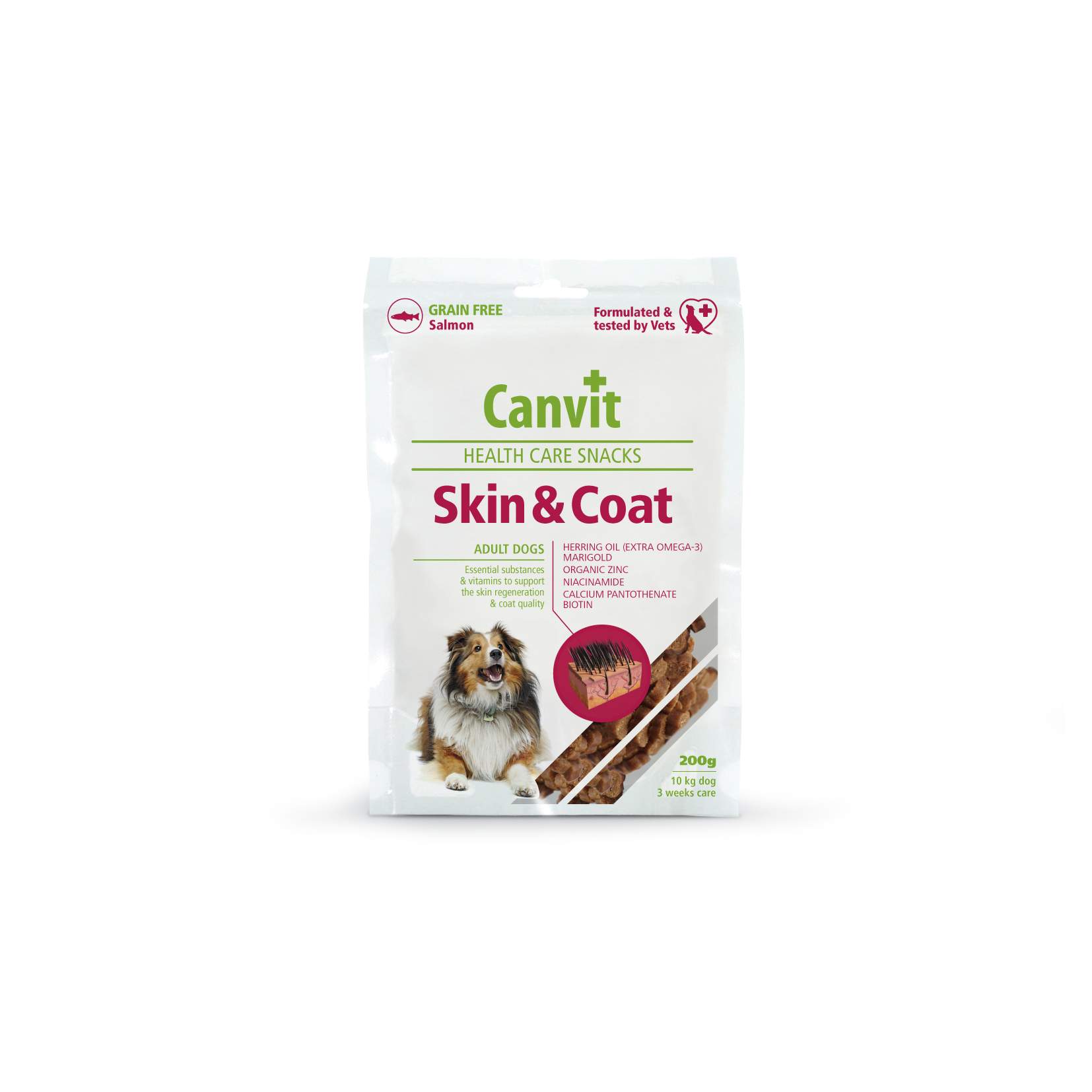 Canvit Skin&Coat Snacks 200g