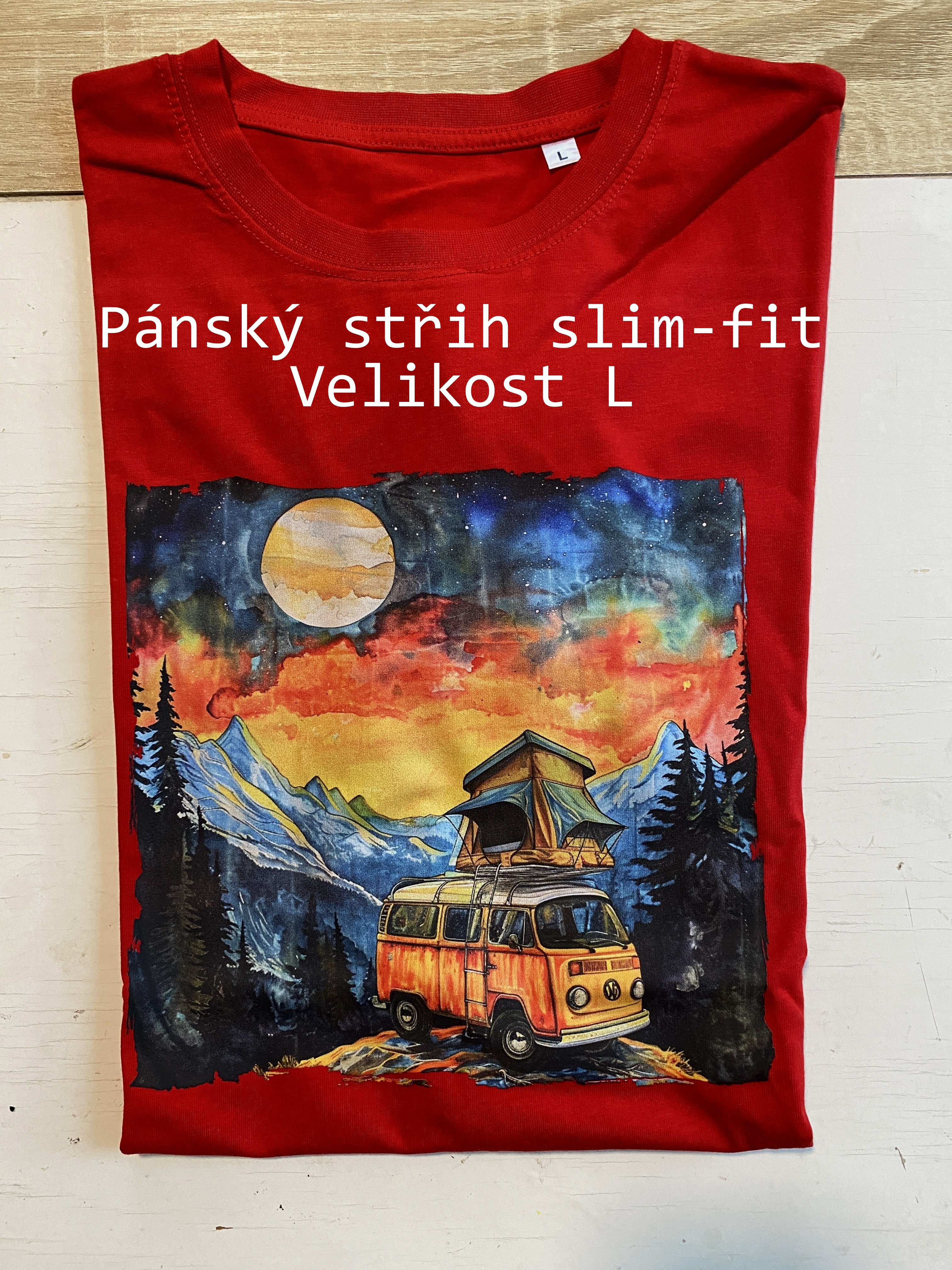 Pánské tričko slim-fit