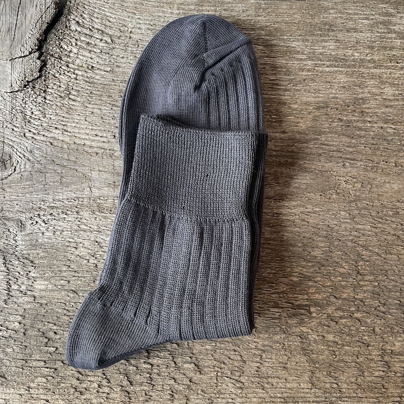 Oblekové ponožky skrátené - tmavošedé