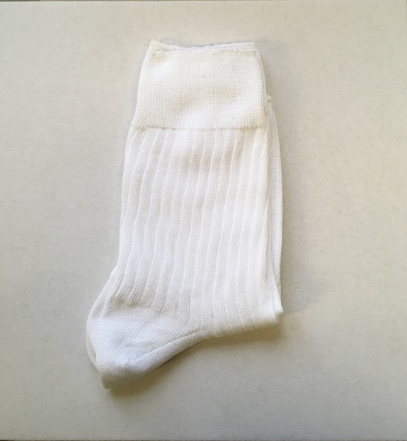 Zdravotné ponožky - biele