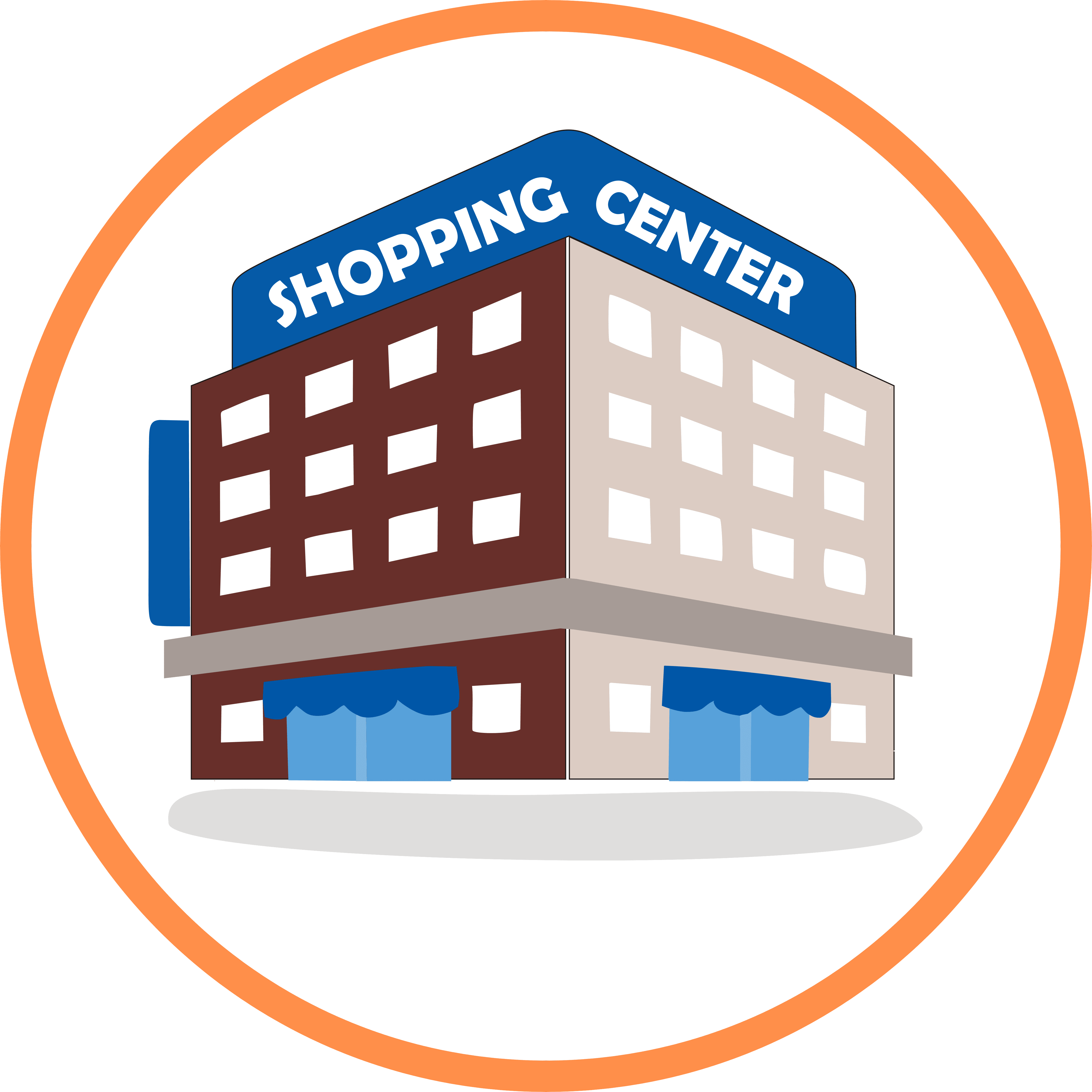 Upratovanie veľkých obchodných a nákupných centier a priestorov