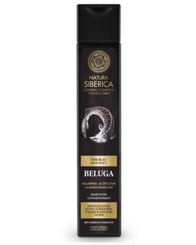 Šampón pre mužov proti vypadávaniu vlasov Beluga, Natura Siberica