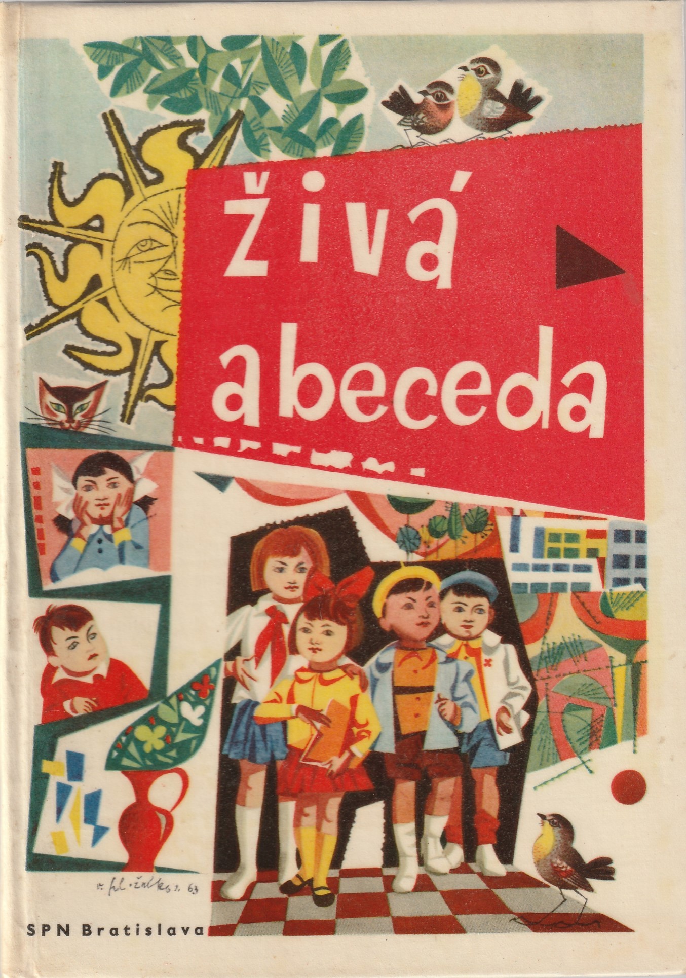 Živá abeceda. Učebnica pre prvý ročník /il. Vincent Hložník/