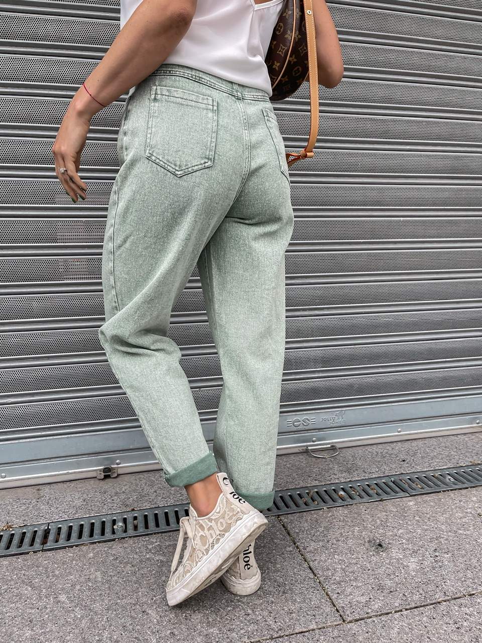 Zelené džínsy POGGY