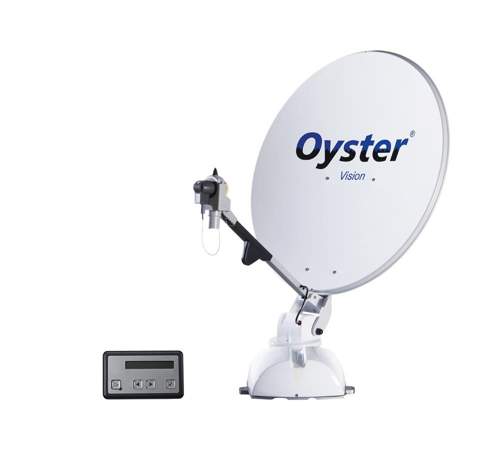 Automatický satelit Oyster Vision - 85 cm parabola.