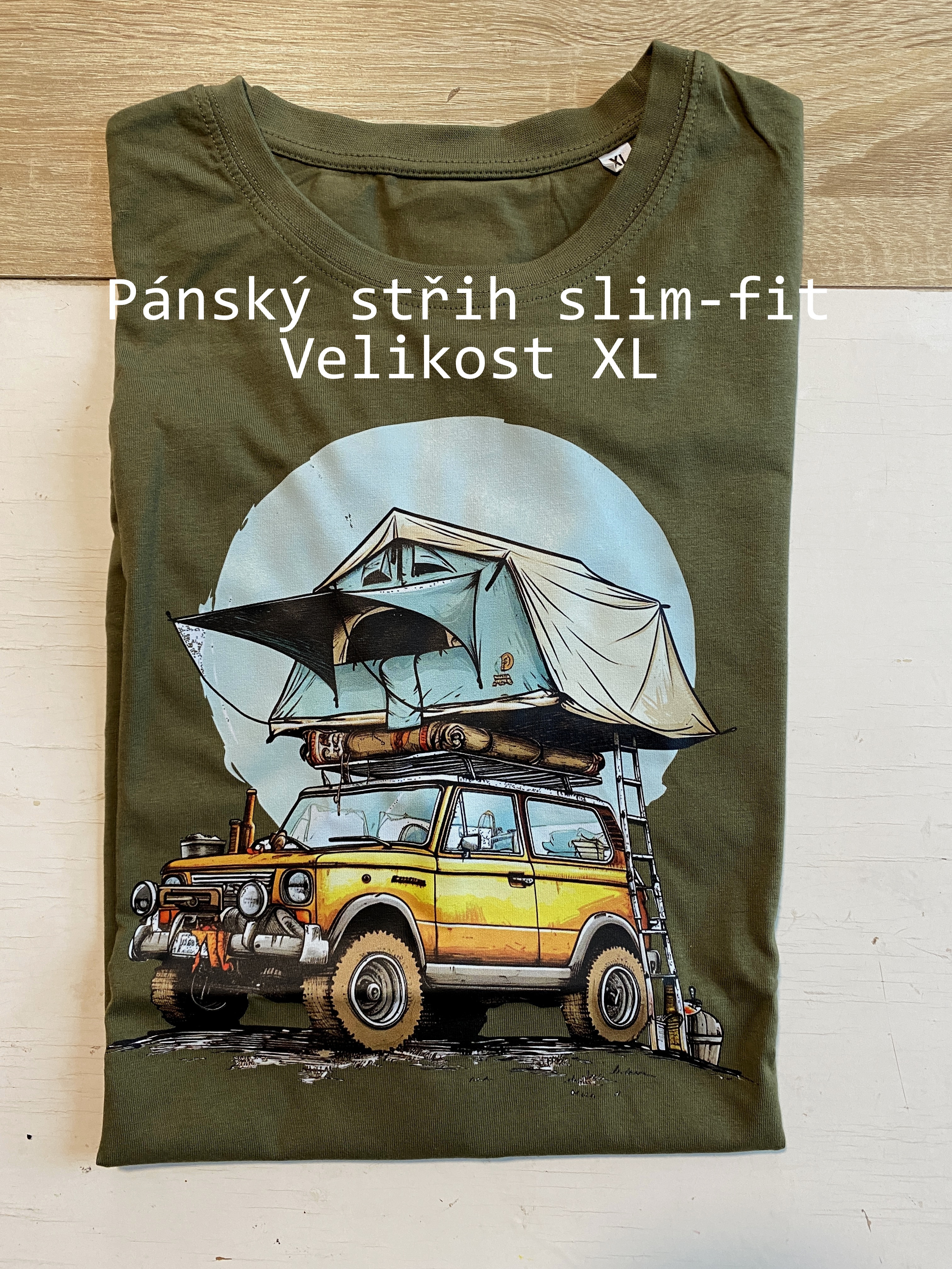 Pánské tričko slim-fit