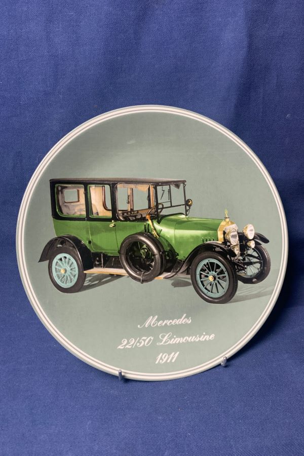 Tanier  dekoračný / plate Lusa Exclusiv Mercedes Benz 22/50 Limousine 1911