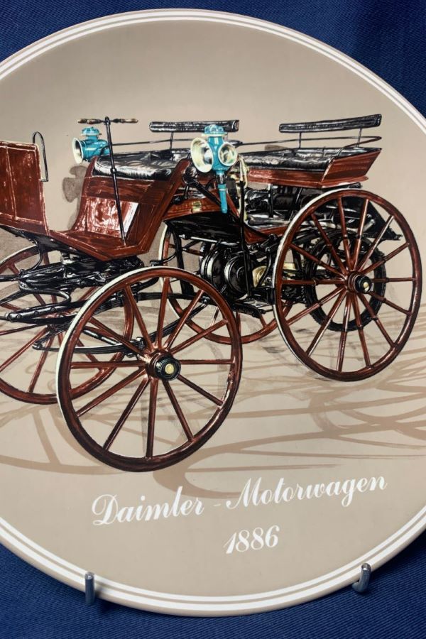 Tanier dekoračný / Plate Lusa Exclusiv Dimler Motoruagen 1886